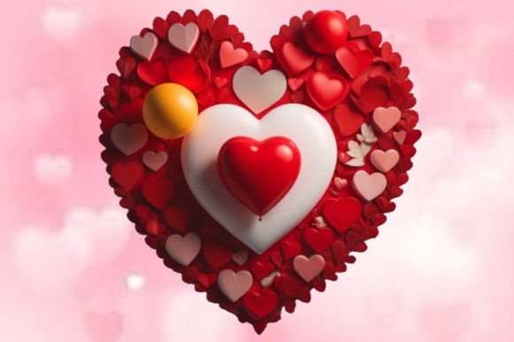 Download Valentine Heart Shape Illustrations - Illustrations Collection