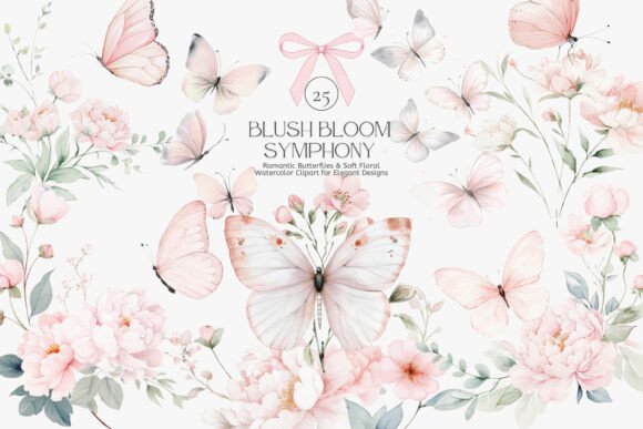 Download Dreamy Watercolor Clipart Set - Clipart set Collection
