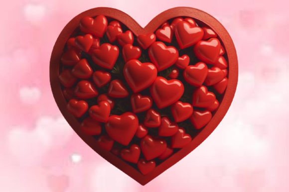 Download Valentine Heart Shape Illustrations - Illustrations Collection