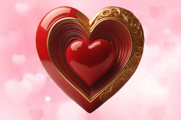 Download Valentine Heart Shape Illustrations - Illustrations Collection