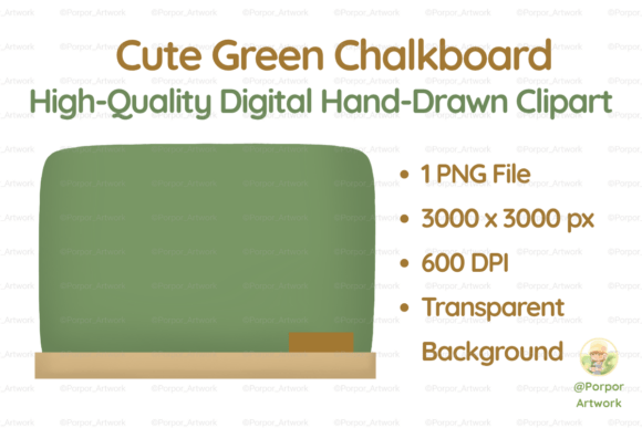 Download Cute Flat Chalkboard PNG Clipart Craft - Premium Resources