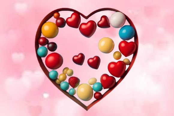 Download Valentine Heart Shape Illustrations - Illustrations Collection